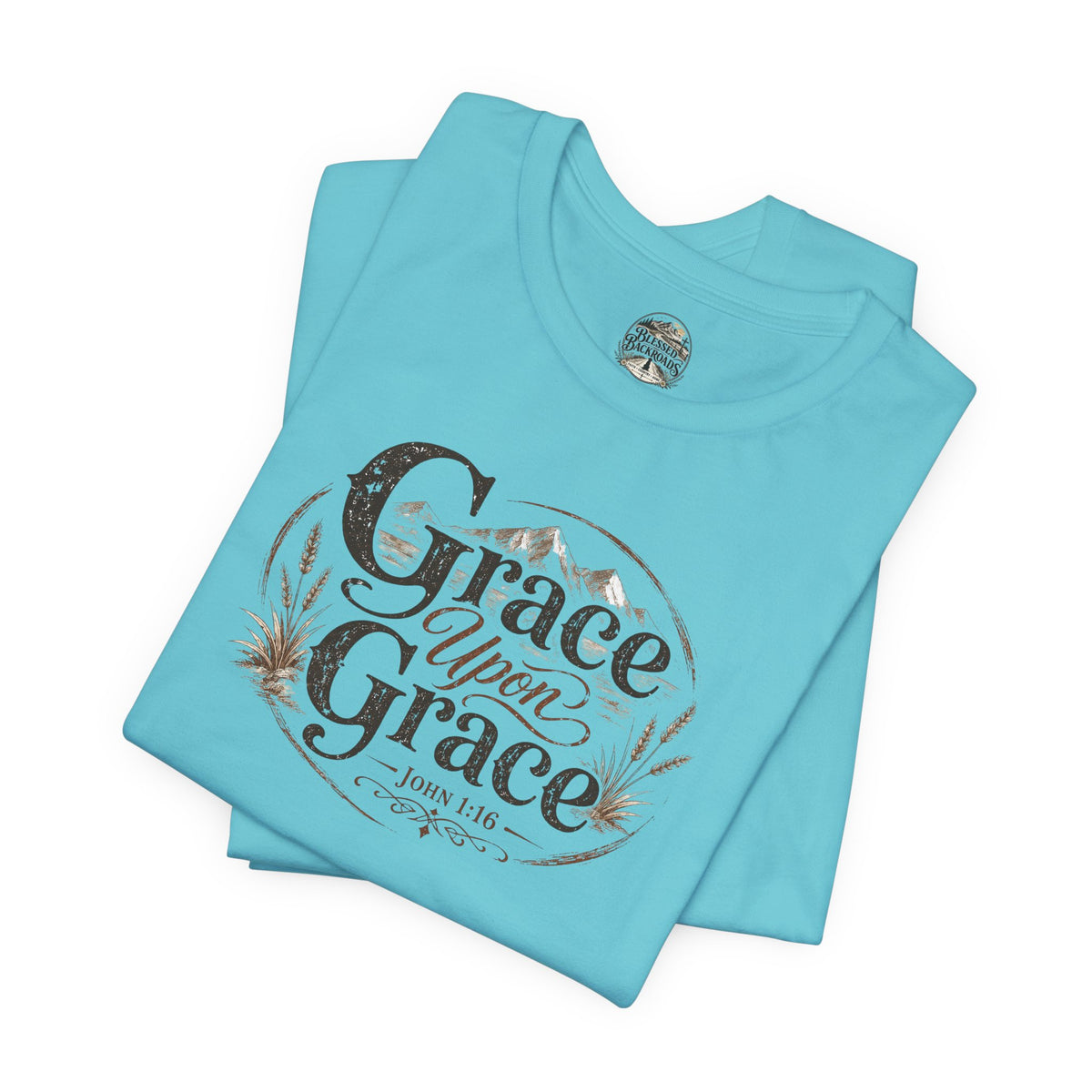 Grace Upon Grace Christian T‑Shirt —