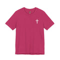 Faith Cross T-Shirt — "When You Can't See the Way, Trust the One Who Is the Way" Christian Tee