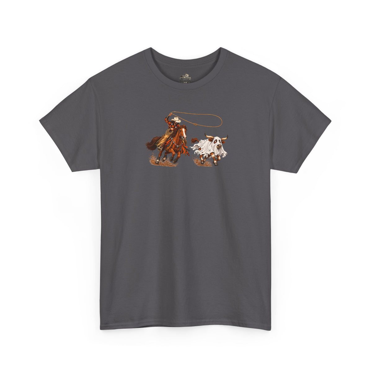 Halloween Steer and Cowboy Tee