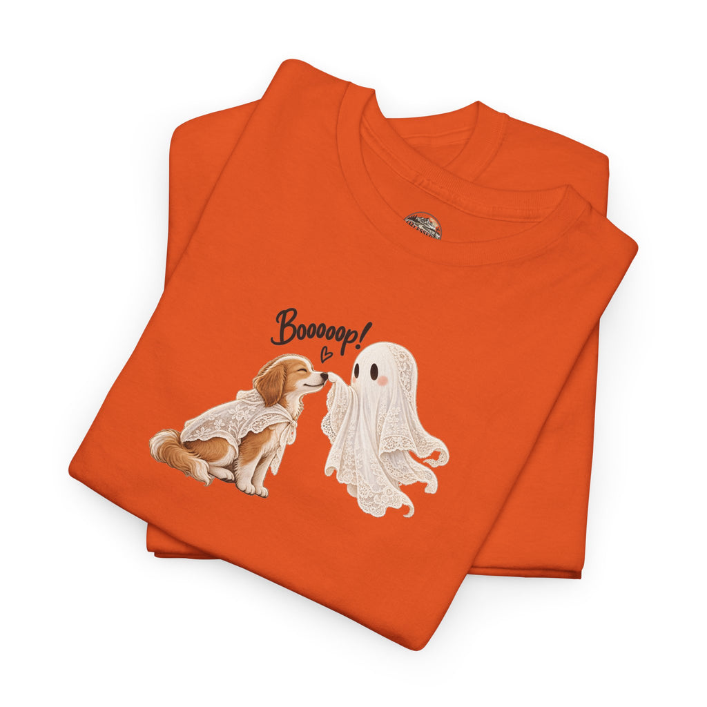 Booooop! Cute Ghost and Dog