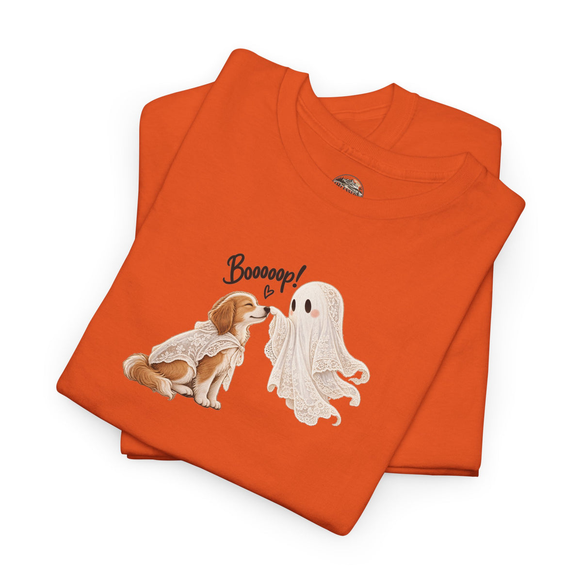 Booooop! Cute Ghost and Dog