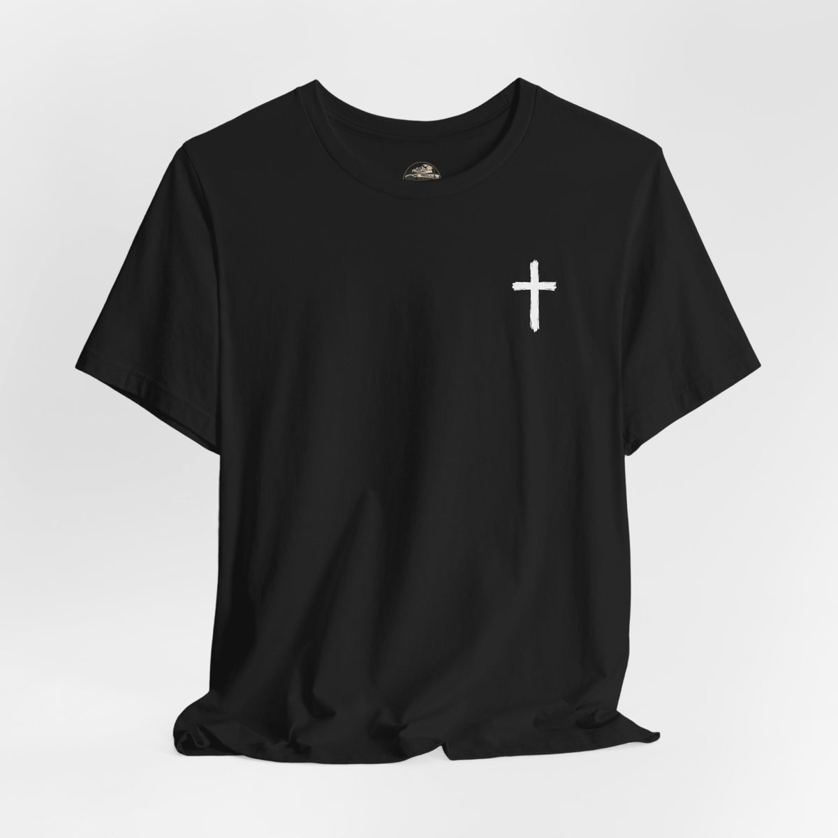 Faith Cross T-Shirt — "When You Can't See the Way, Trust the One Who Is the Way" Christian Tee