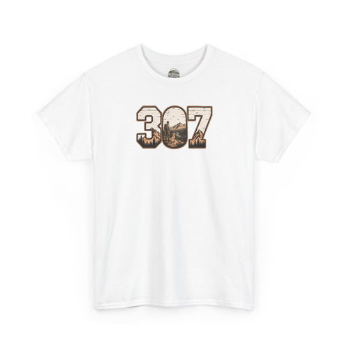 307 Wyoming Mountains T‑Shirt