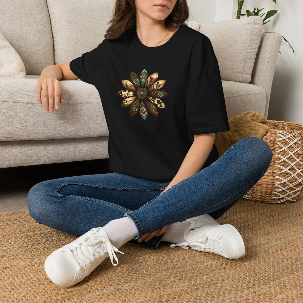 — Western Floral Graphic Tee