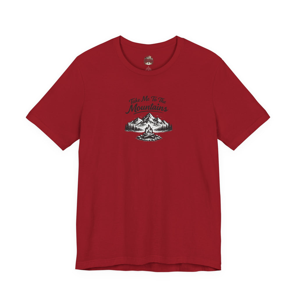 Take Me To The Mountains T-Shirt — Camping & Hiking Graphic Tee