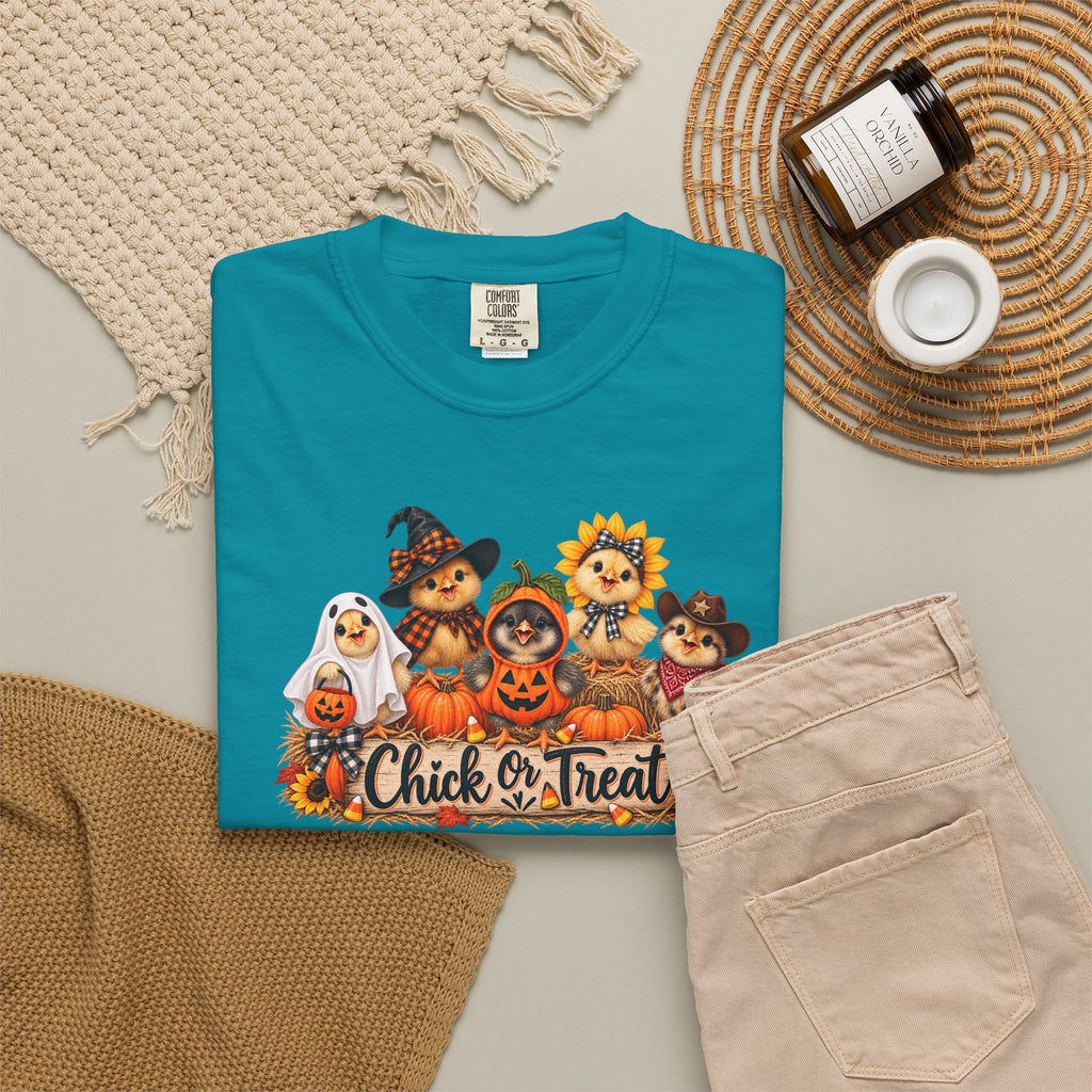 Chick or Treat Halloween Tee