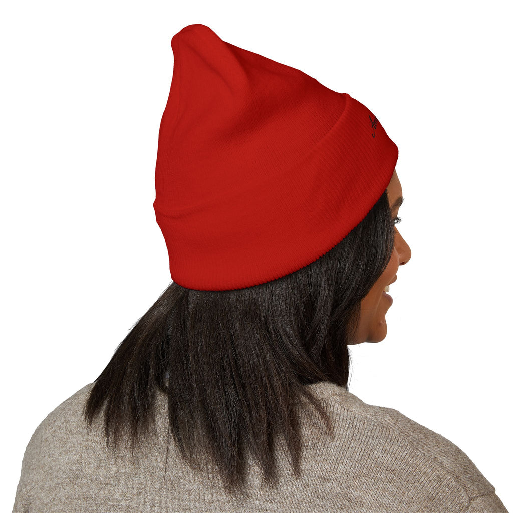 Amazing Grace Embroidered Cuffed Beanie — Faith-Inspired Winter Hat