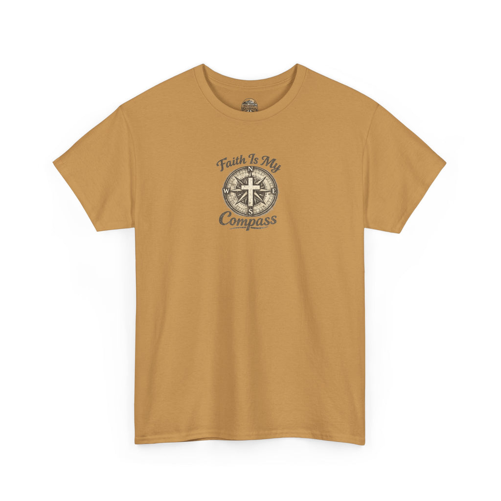 Faith In My Compass T-Shirt — Christian Compass Graphic Tee