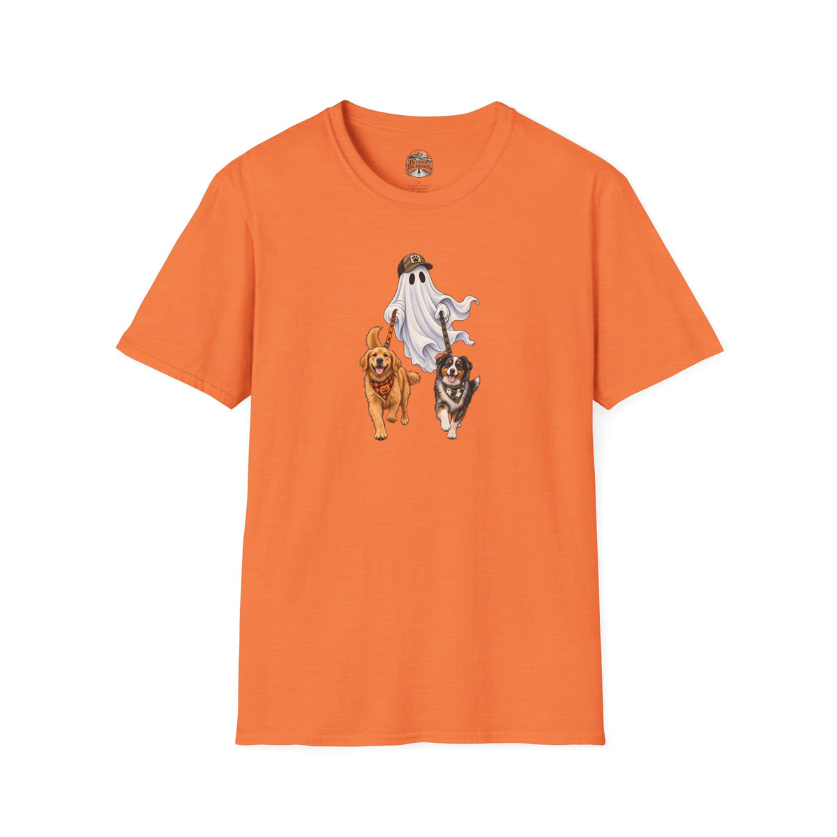Halloween Ghost with Dogs T-Shirt