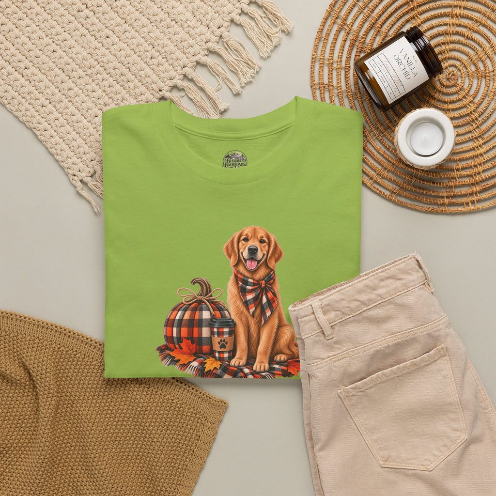 Golden Retriever Fall Tee