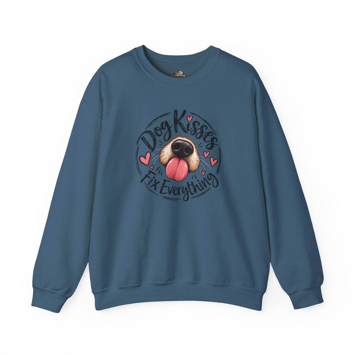Dog Kisses Fix Everything Crewneck Sweatshirt