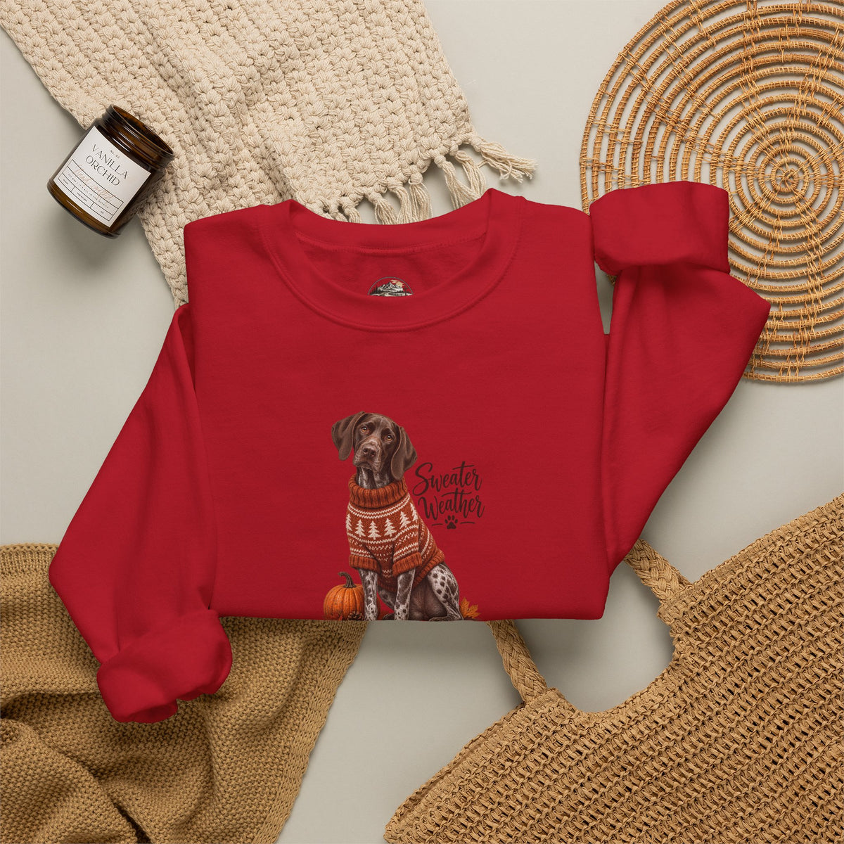 'Sweater Weather' Dog Crewneck