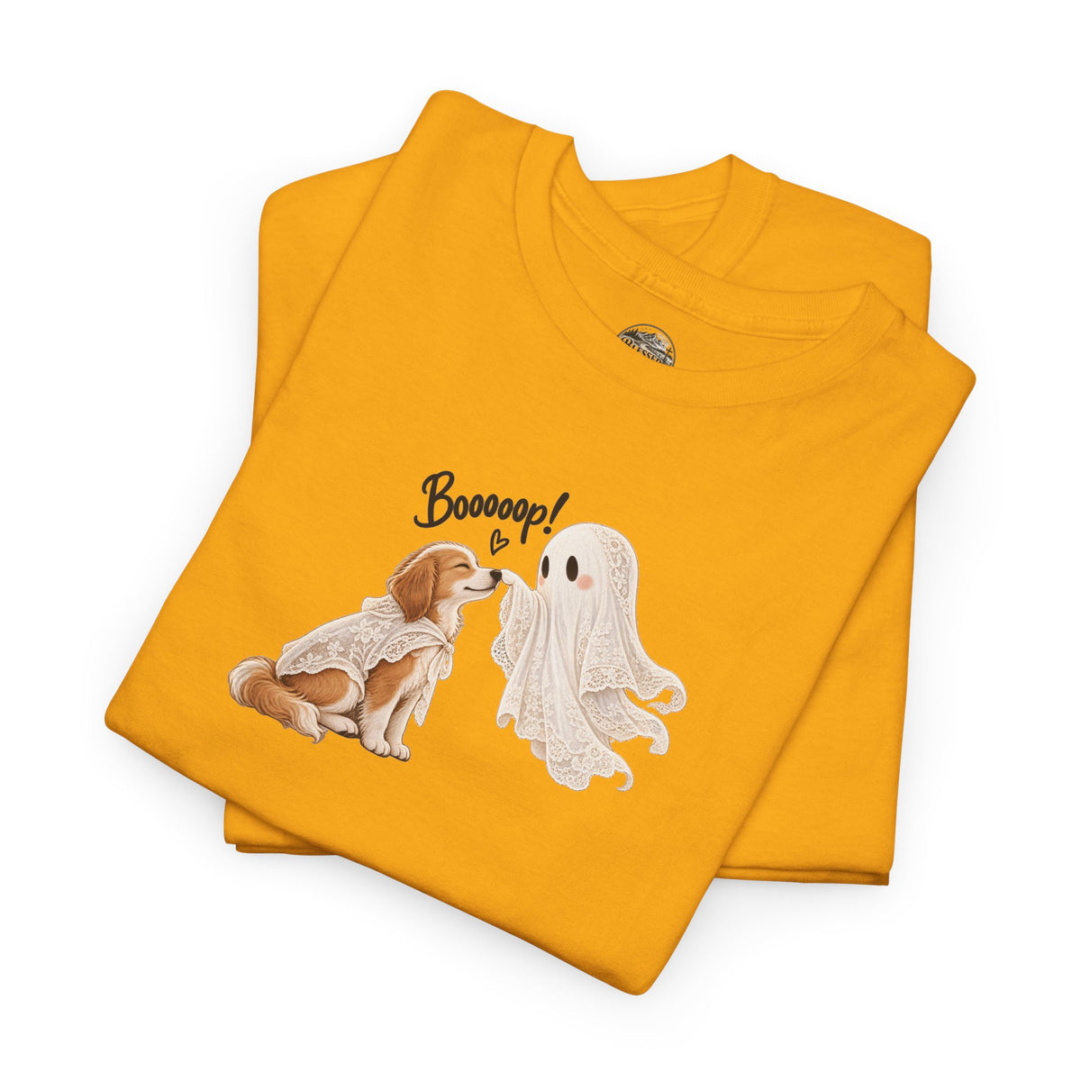 Booooop! Cute Ghost and Dog
