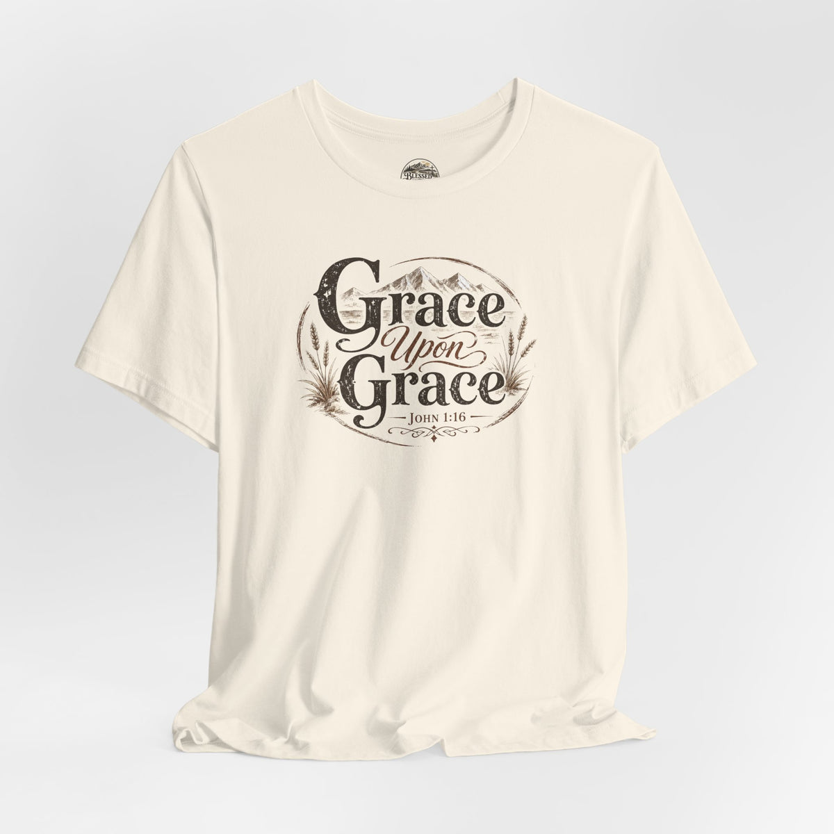 Grace Upon Grace Christian T‑Shirt —
