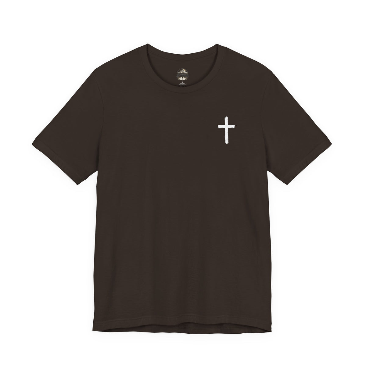 Faith Cross T-Shirt — "When You Can't See the Way, Trust the One Who Is the Way" Christian Tee