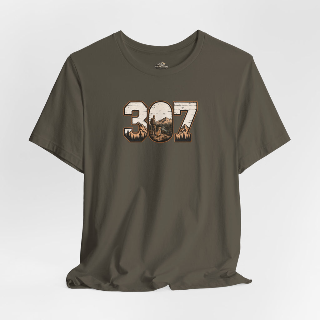 307 Wyoming Mountains T‑Shirt