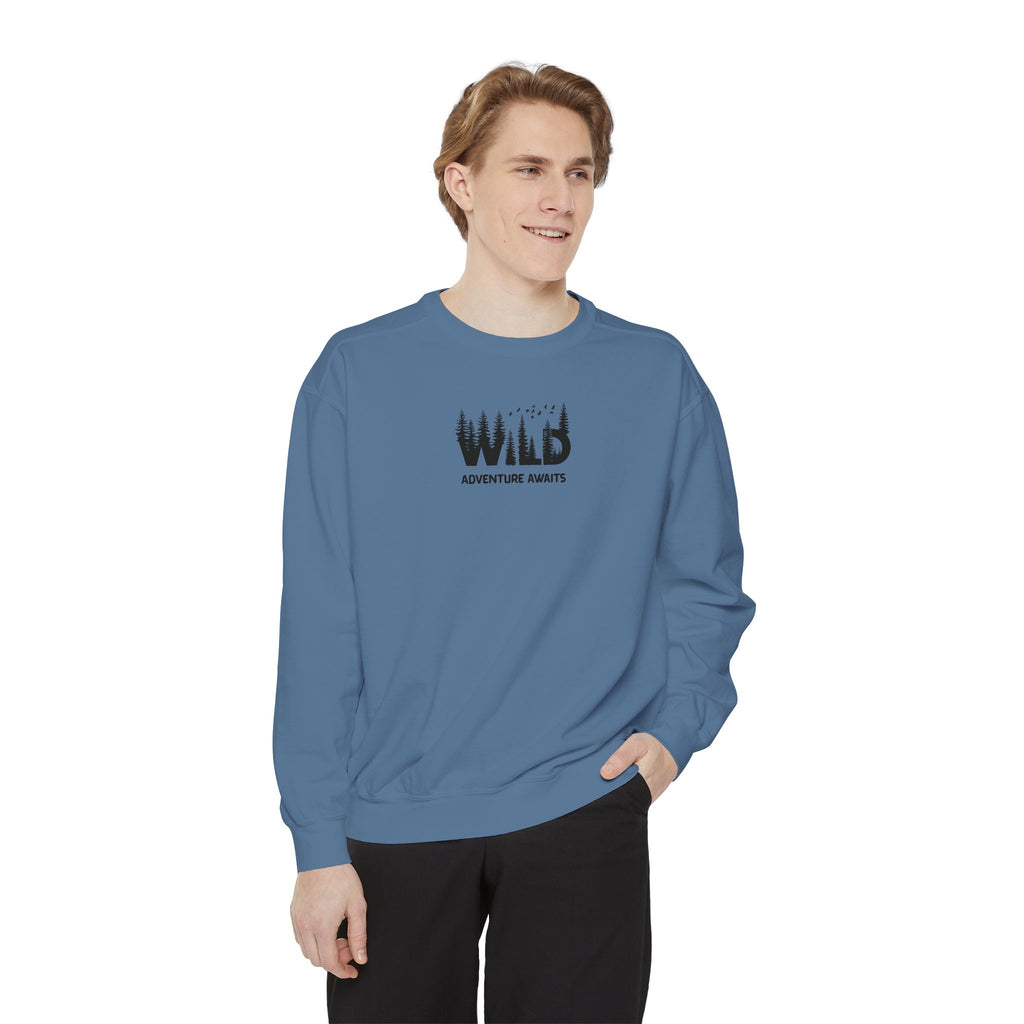 Wild Adventure Awaits Sweatshirt for Explorers