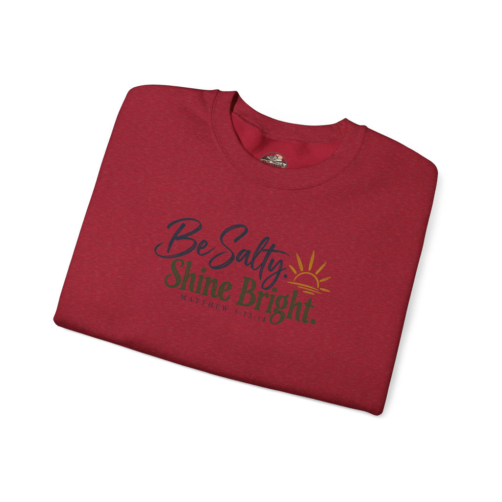Be Salty Shine Bright Inspirational Sweatshirt