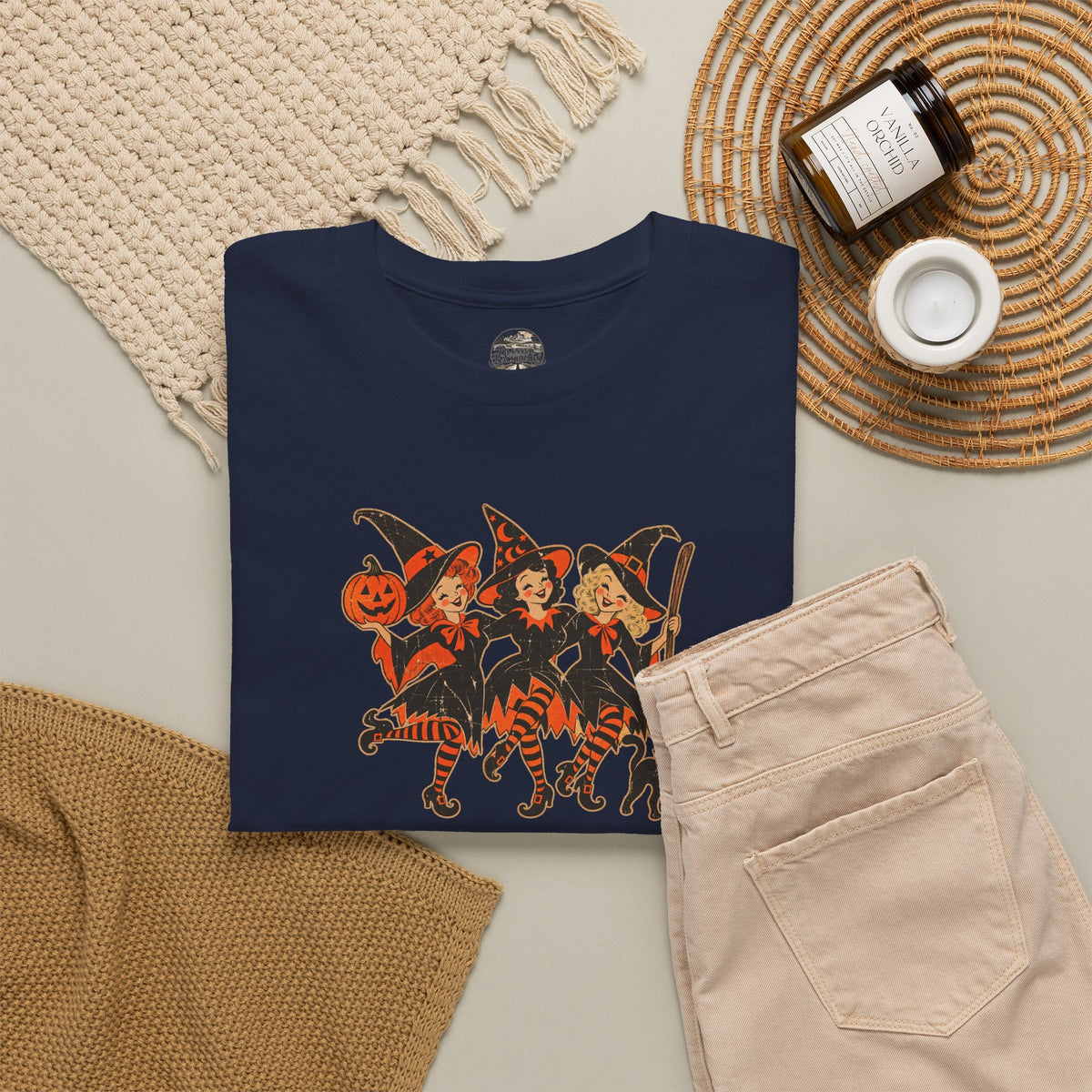 Halloween Vintage Witches T-Shirt