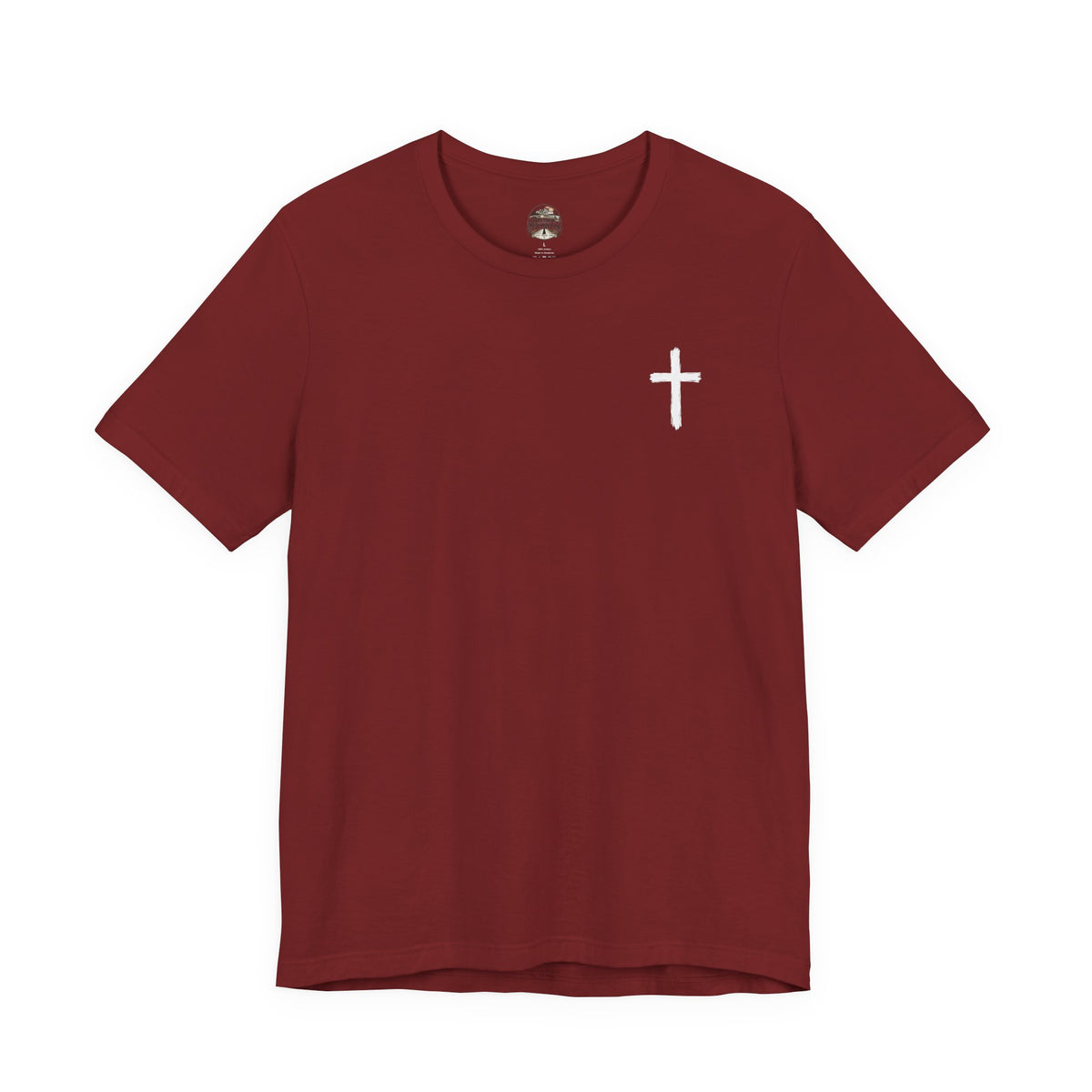 Faith Cross T-Shirt — "When You Can't See the Way, Trust the One Who Is the Way" Christian Tee