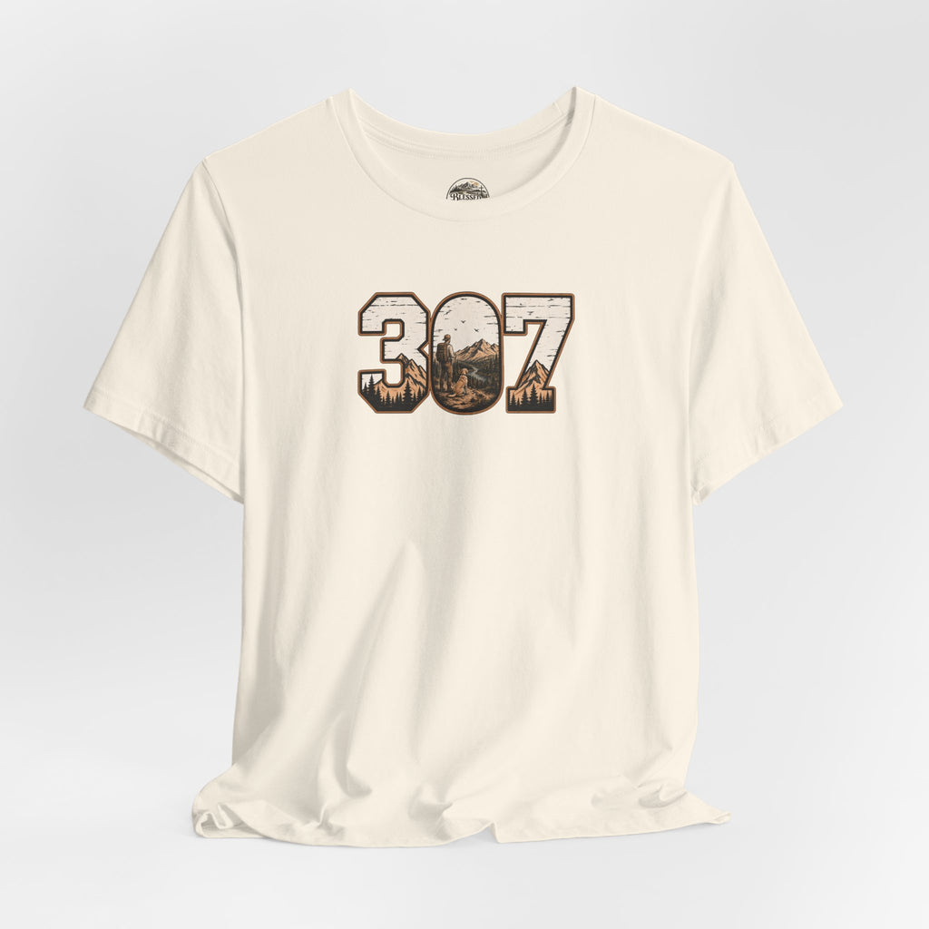 307 Wyoming Mountains T‑Shirt