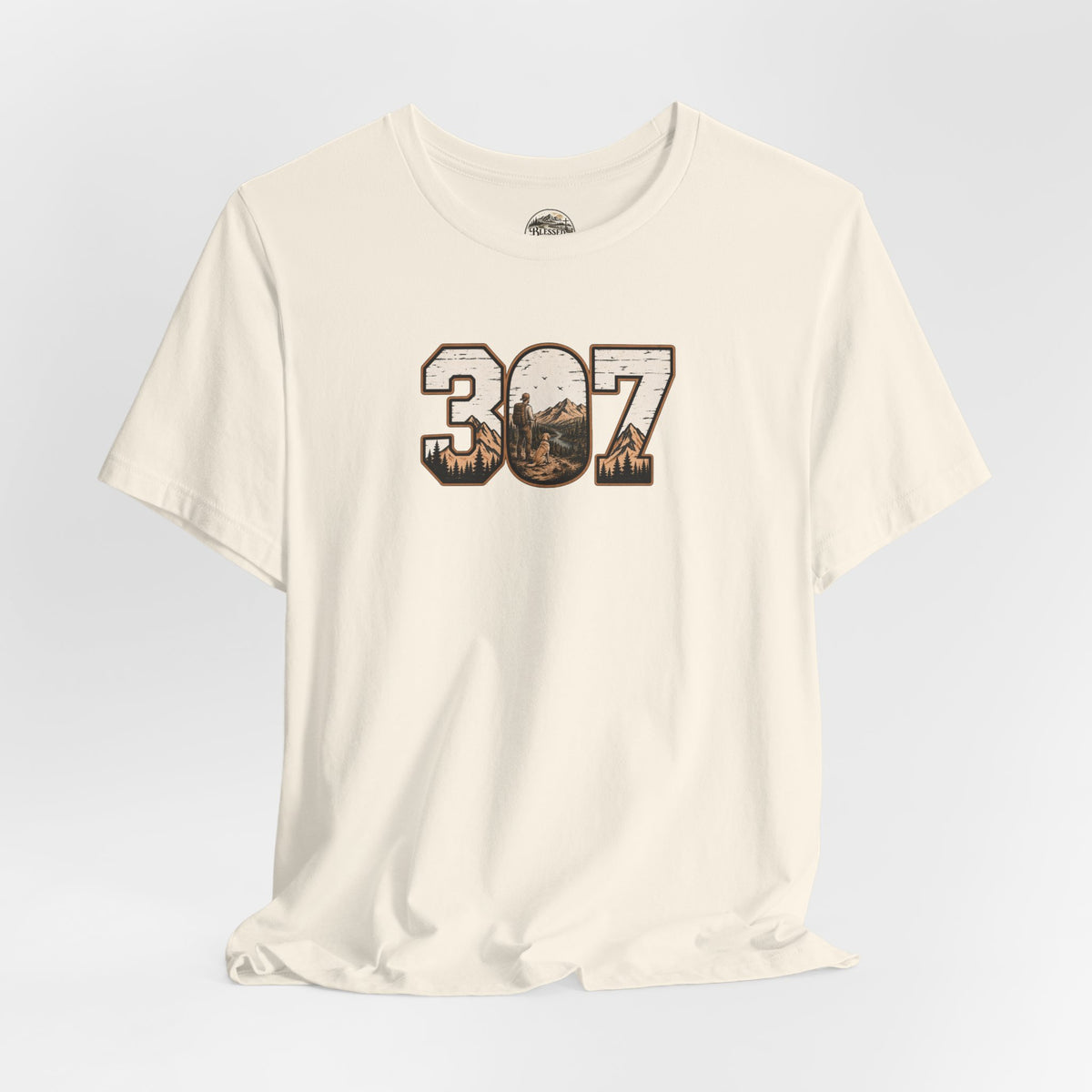 307 Wyoming Mountains T‑Shirt