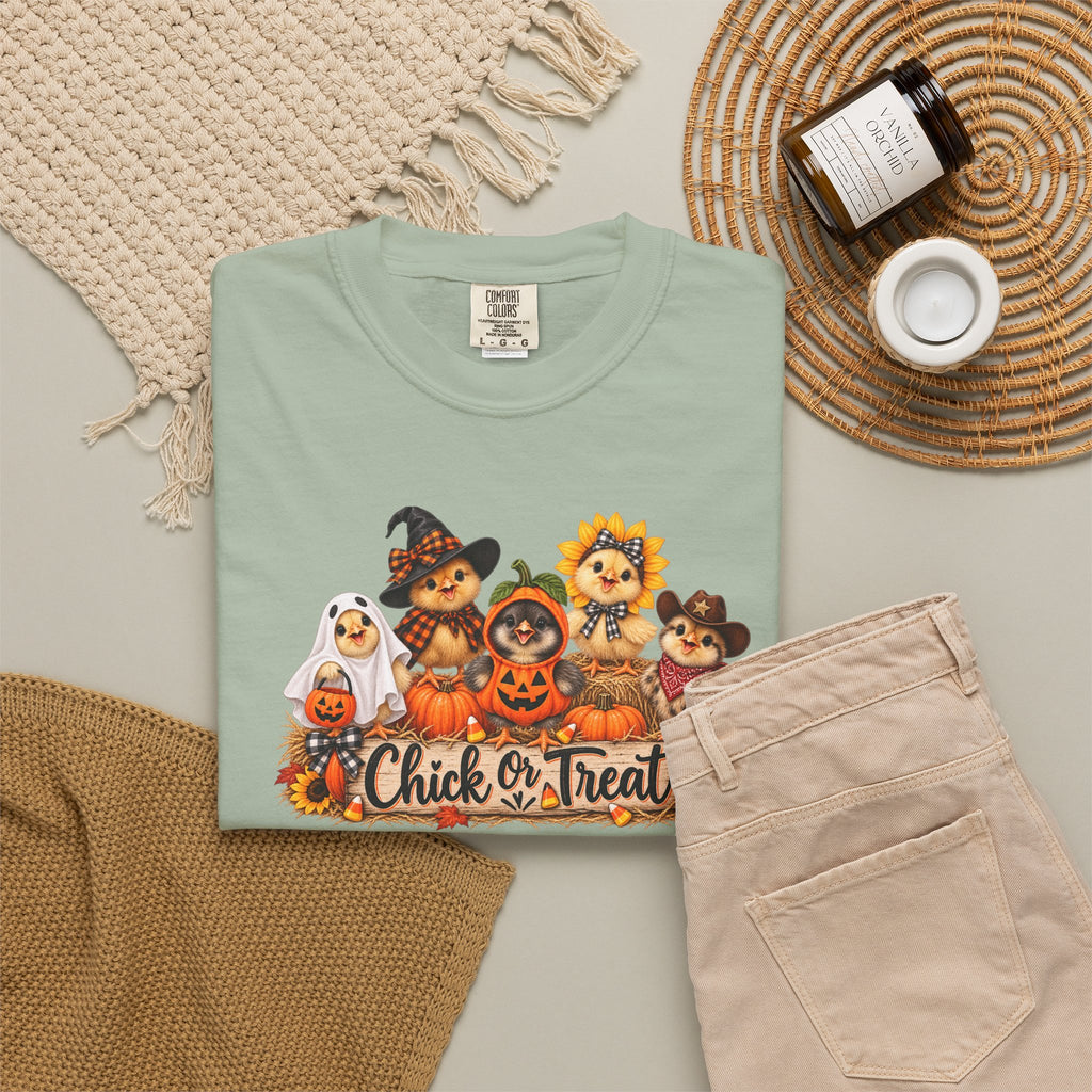Chick or Treat Halloween Tee