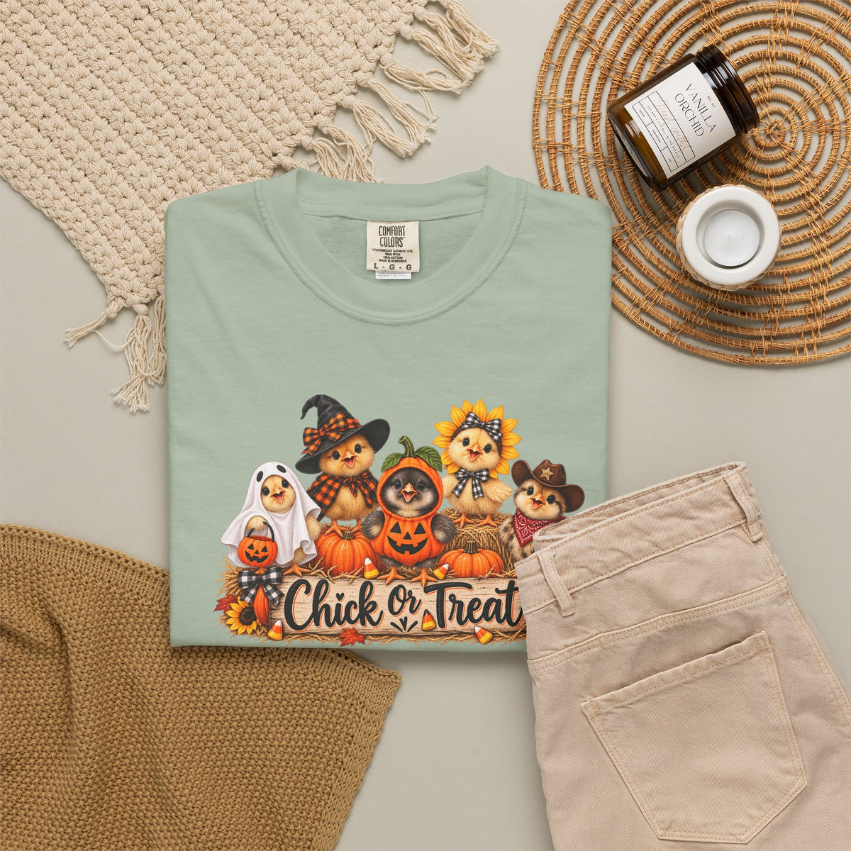 Chick or Treat Halloween Tee