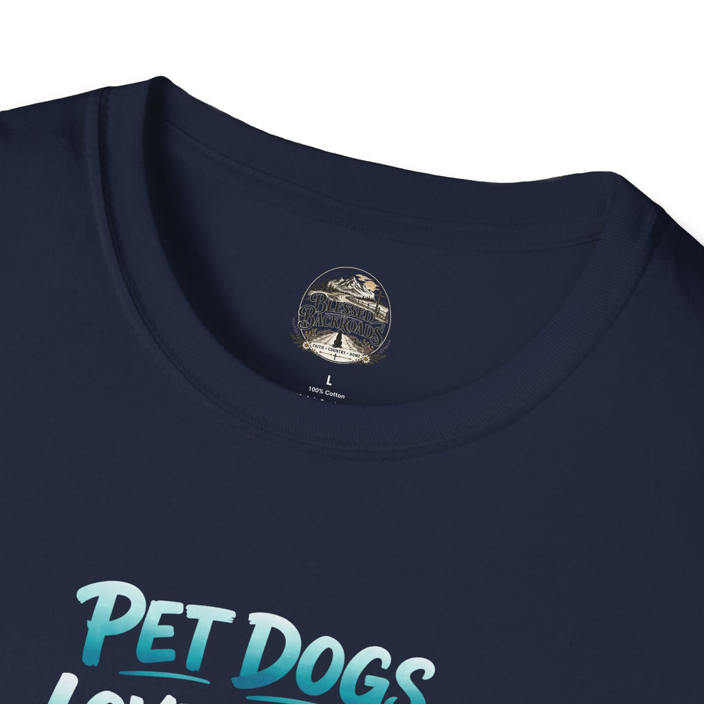 Pet Dogs. Love Jesus. Be Happy. T-Shirt