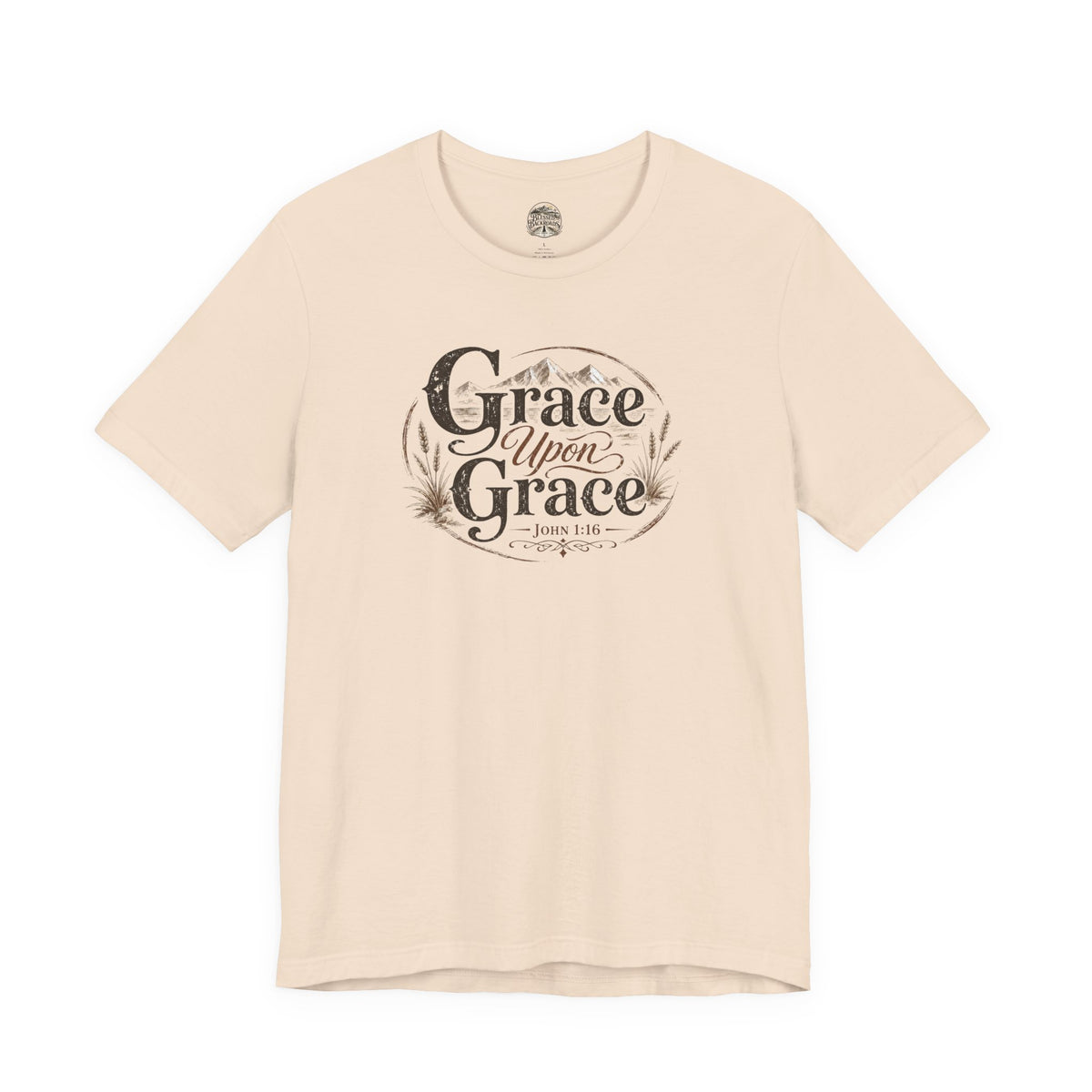 Grace Upon Grace Christian T‑Shirt —