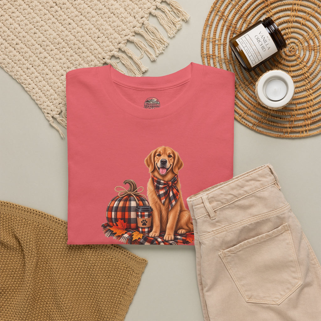 Golden Retriever Fall Tee