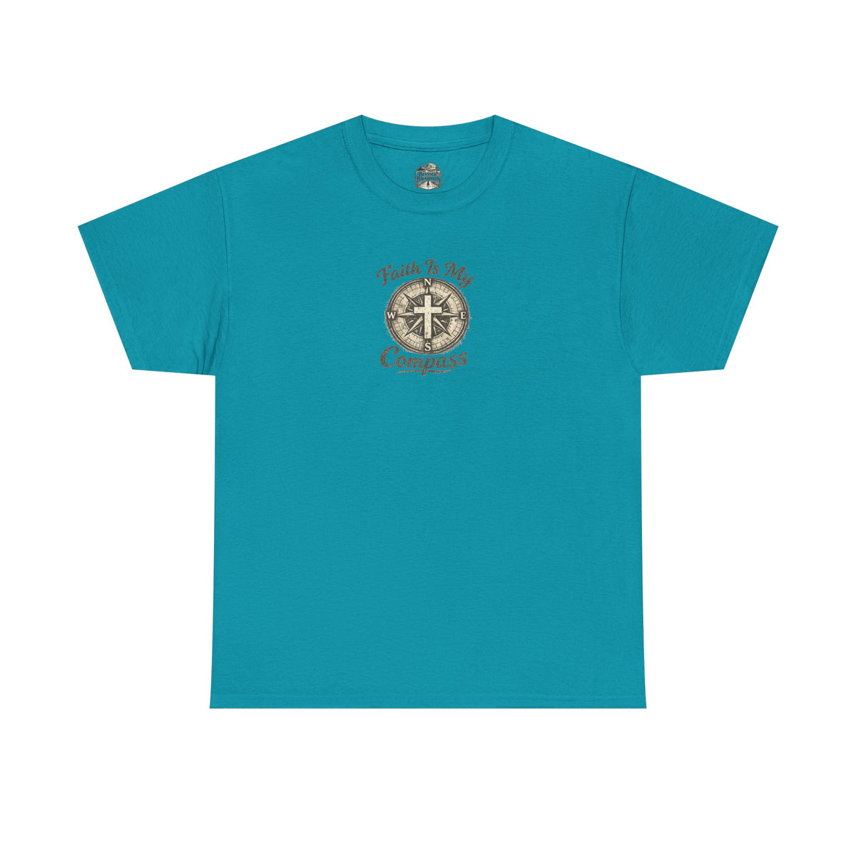 Faith In My Compass T-Shirt — Christian Compass Graphic Tee