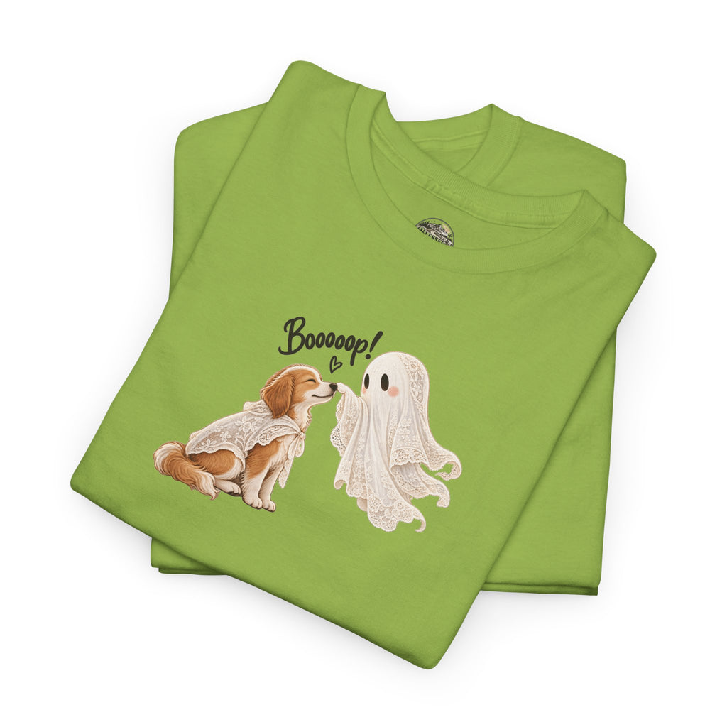 Booooop! Cute Ghost and Dog