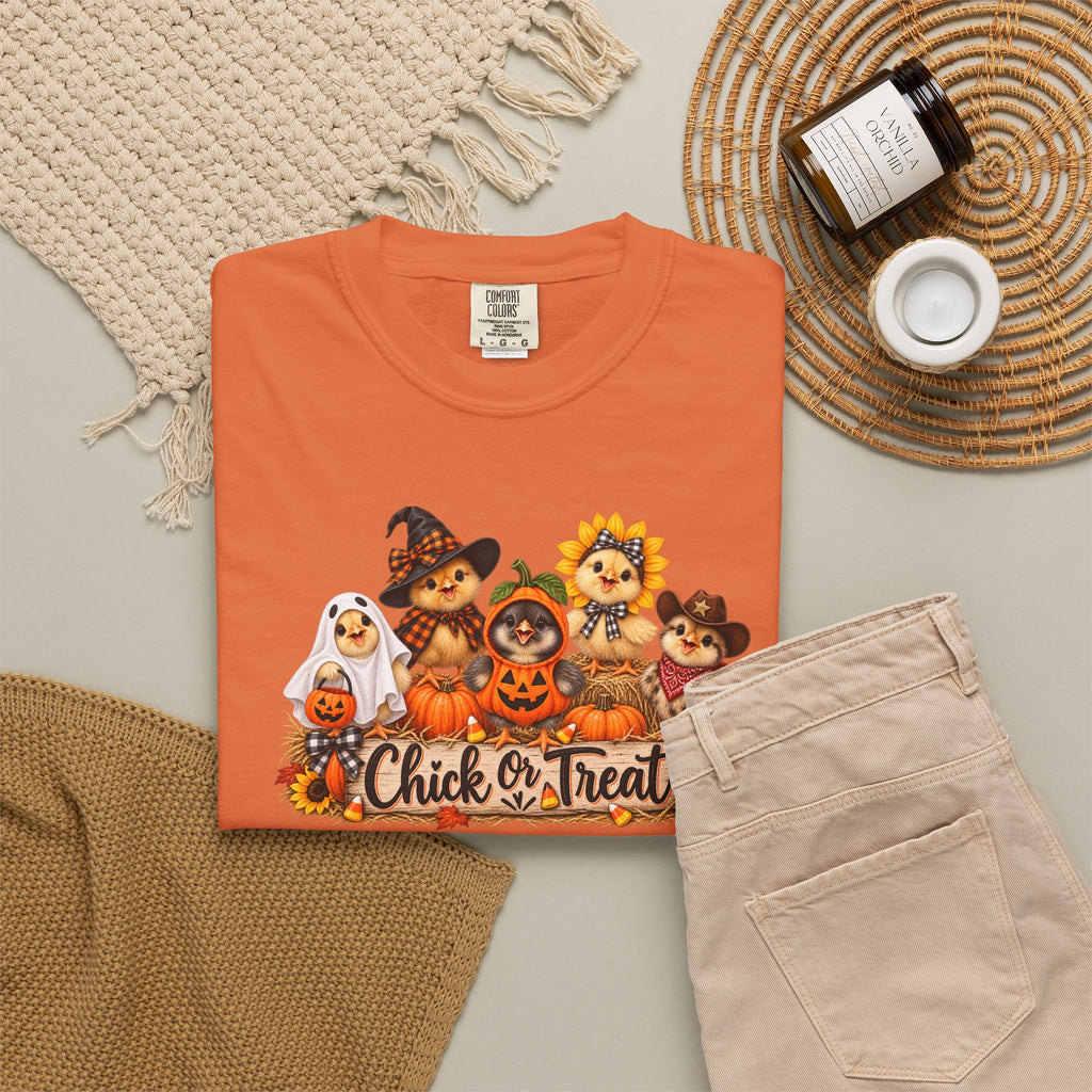 Chick or Treat Halloween Tee