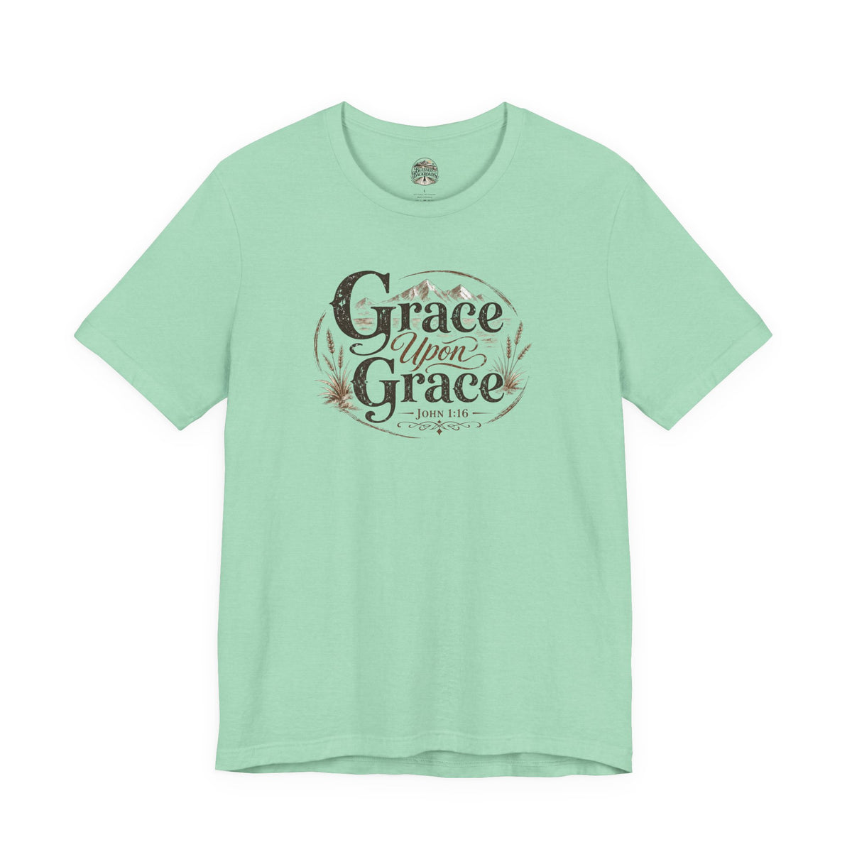 Grace Upon Grace Christian T‑Shirt —