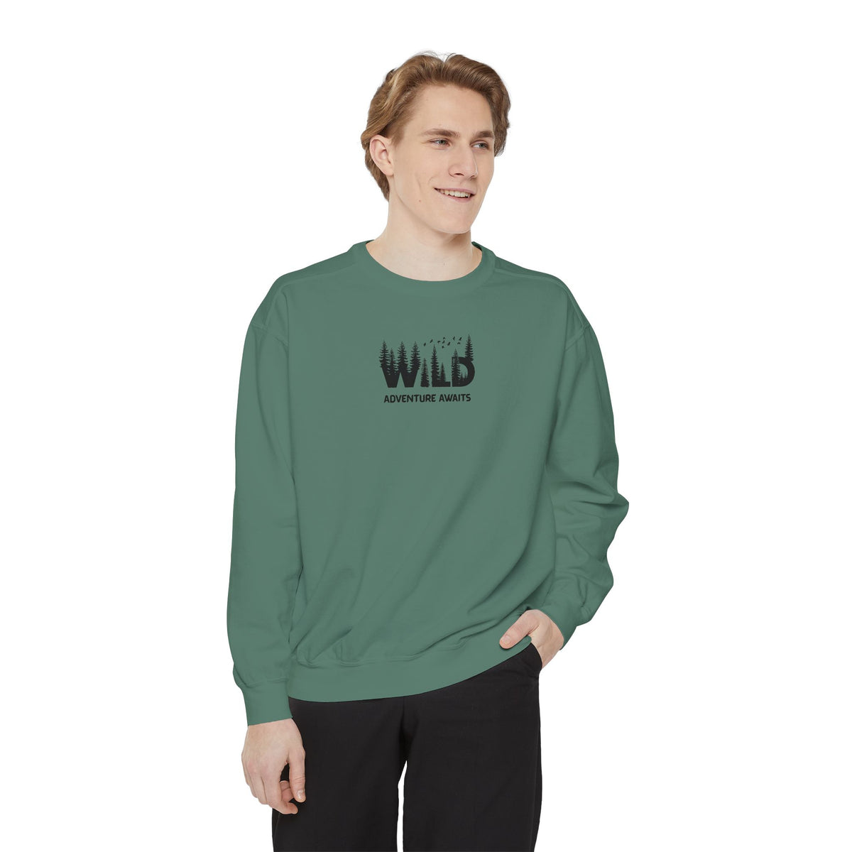 Wild Adventure Awaits Sweatshirt for Explorers