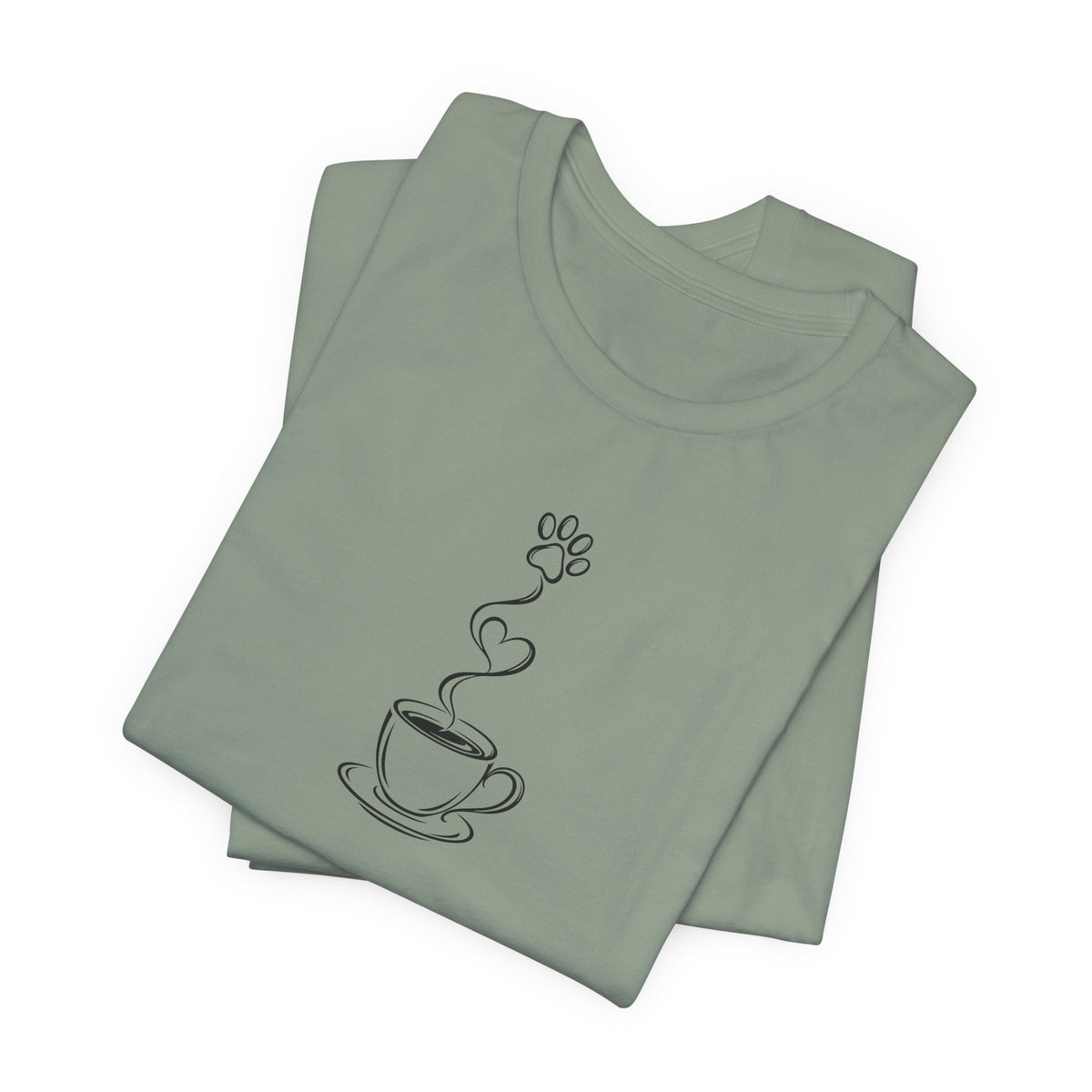 Coffee Cup Line Art Tee