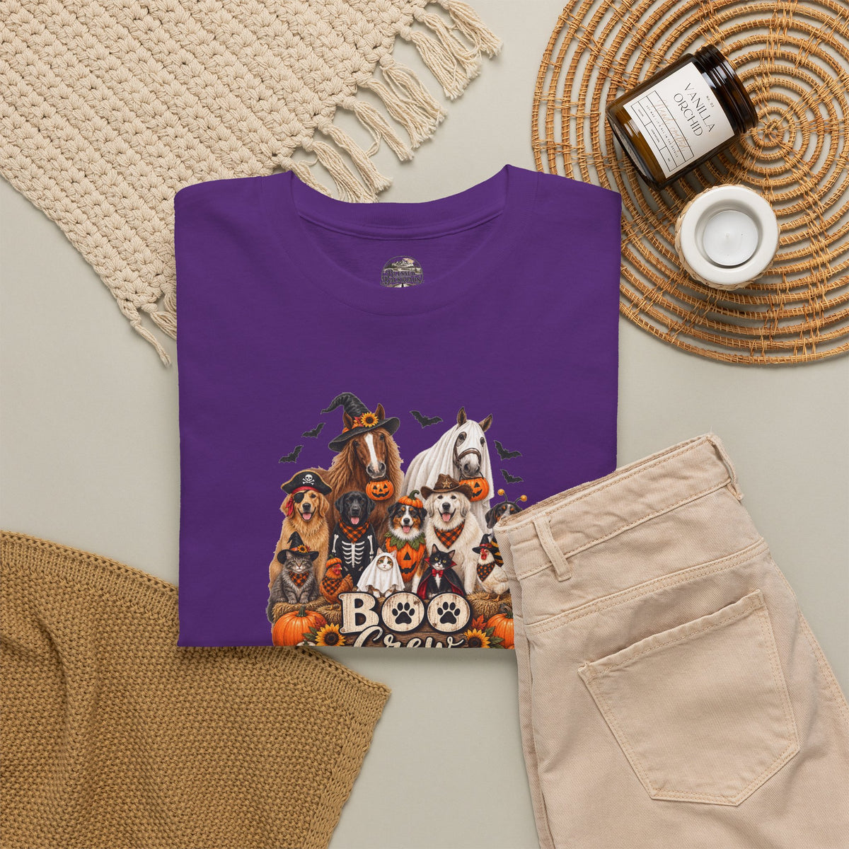 Boo Crew Halloween T-Shirt