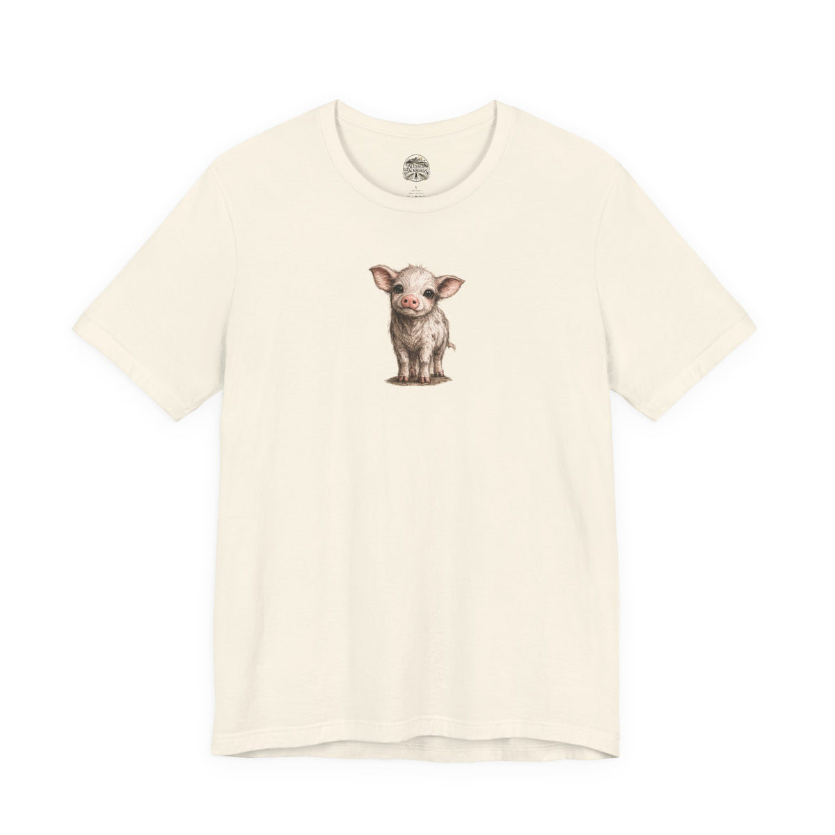 Cute Piglet T-Shirt — Adorable Farm Animal Tee for Animal Lovers