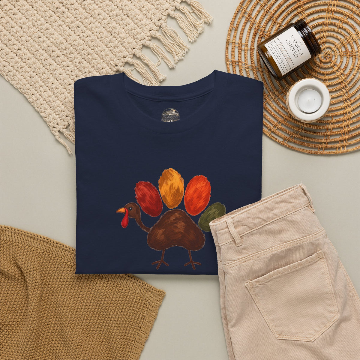 Dog Paw Turkey Tee