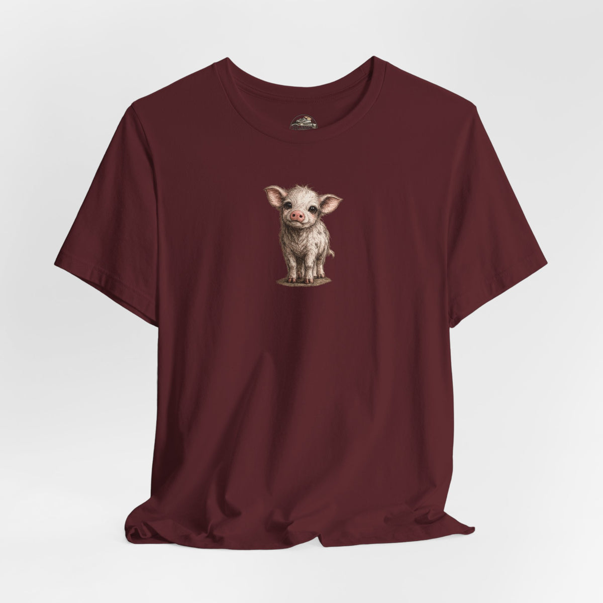 Cute Piglet T-Shirt — Adorable Farm Animal Tee for Animal Lovers