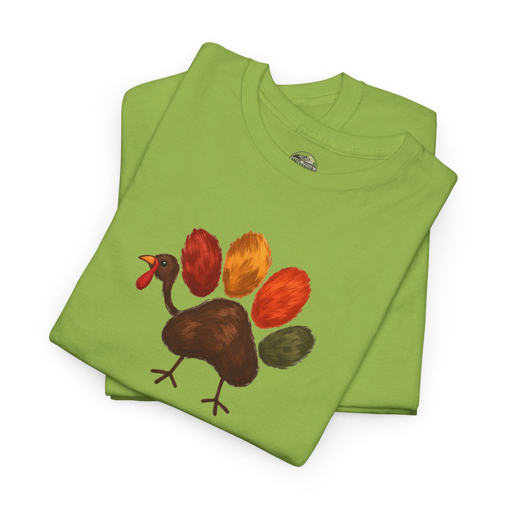 Dog Paw Turkey Tee