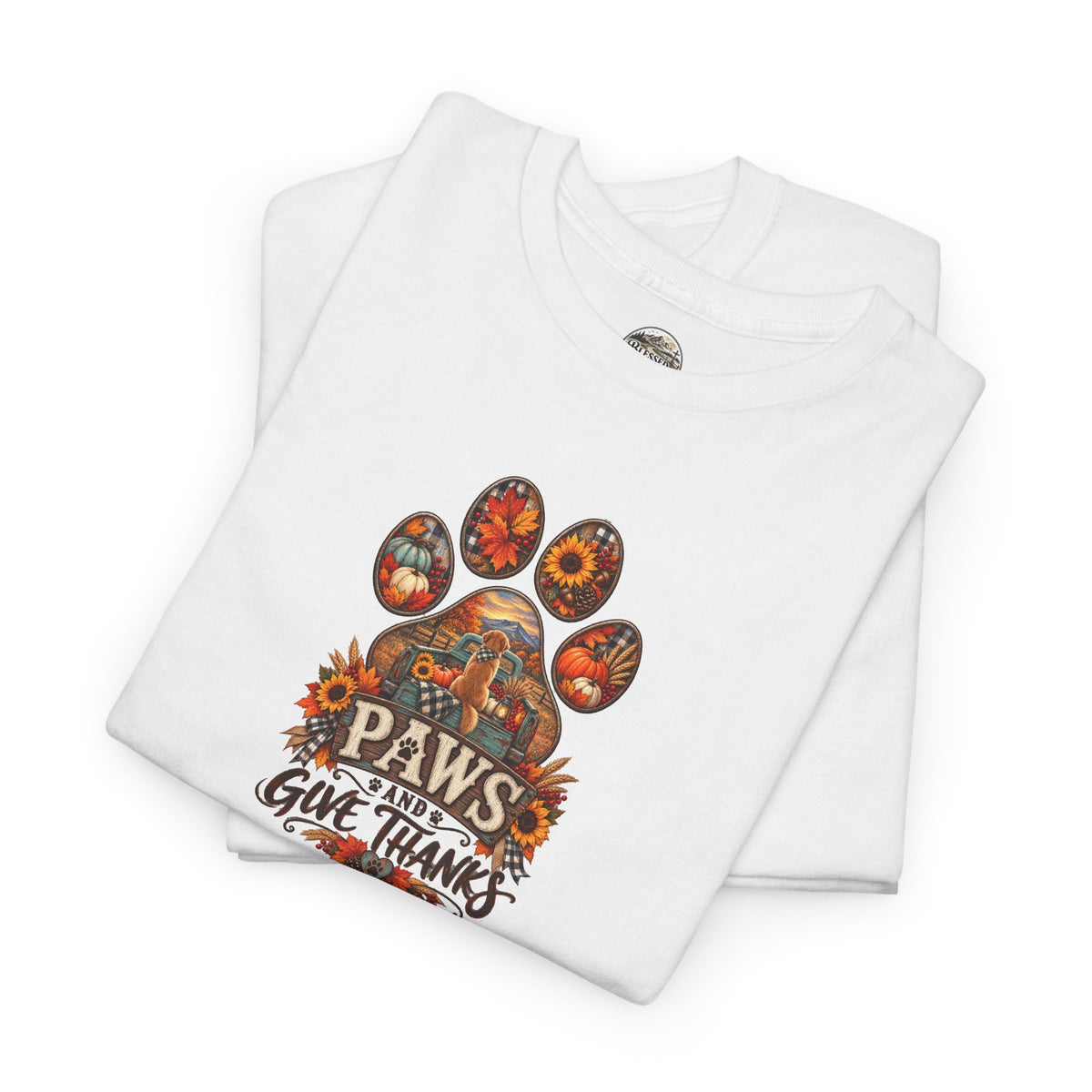 Thankful Paws Thanksgiving T‑Shirt