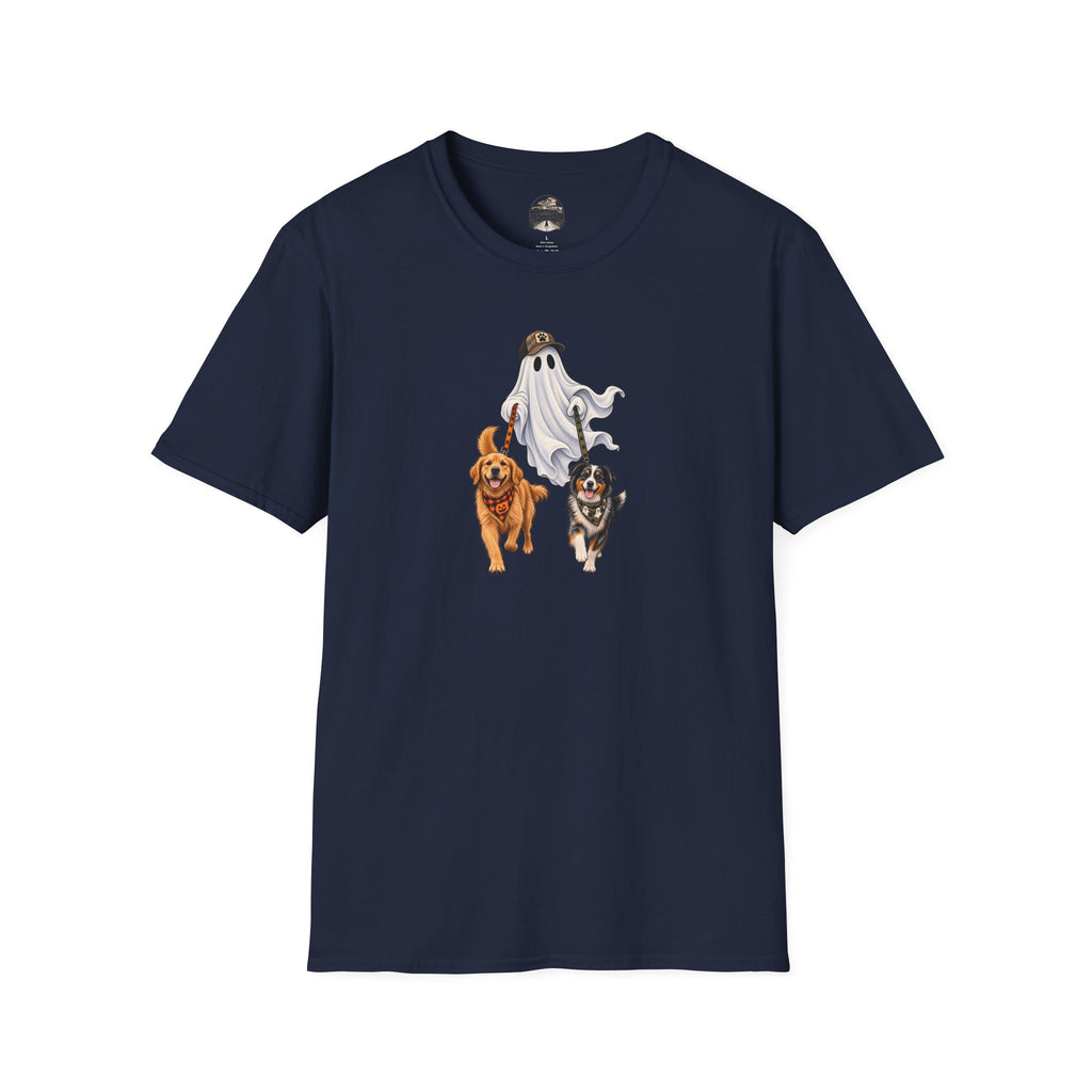 Halloween Ghost with Dogs T-Shirt