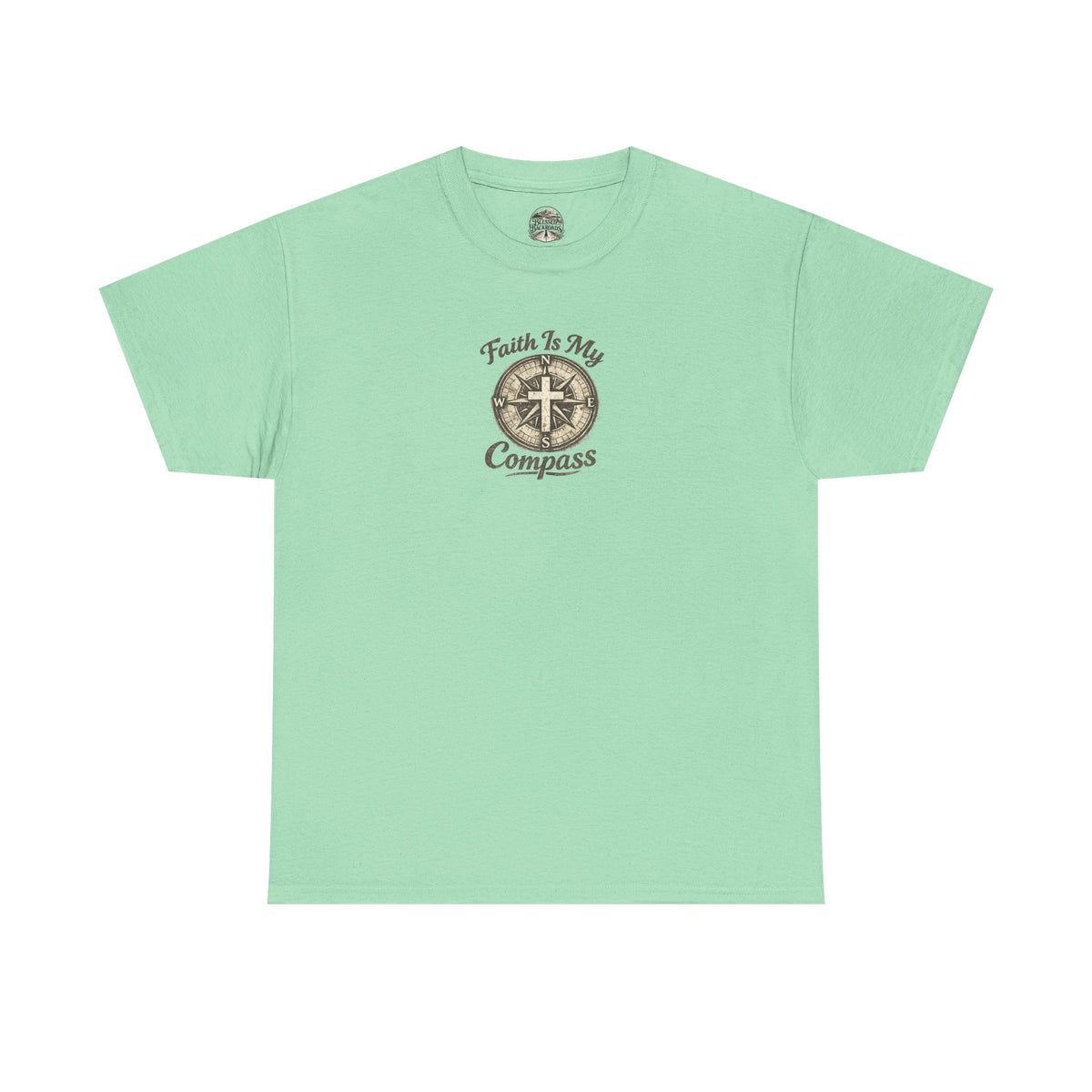 Faith In My Compass T-Shirt — Christian Compass Graphic Tee