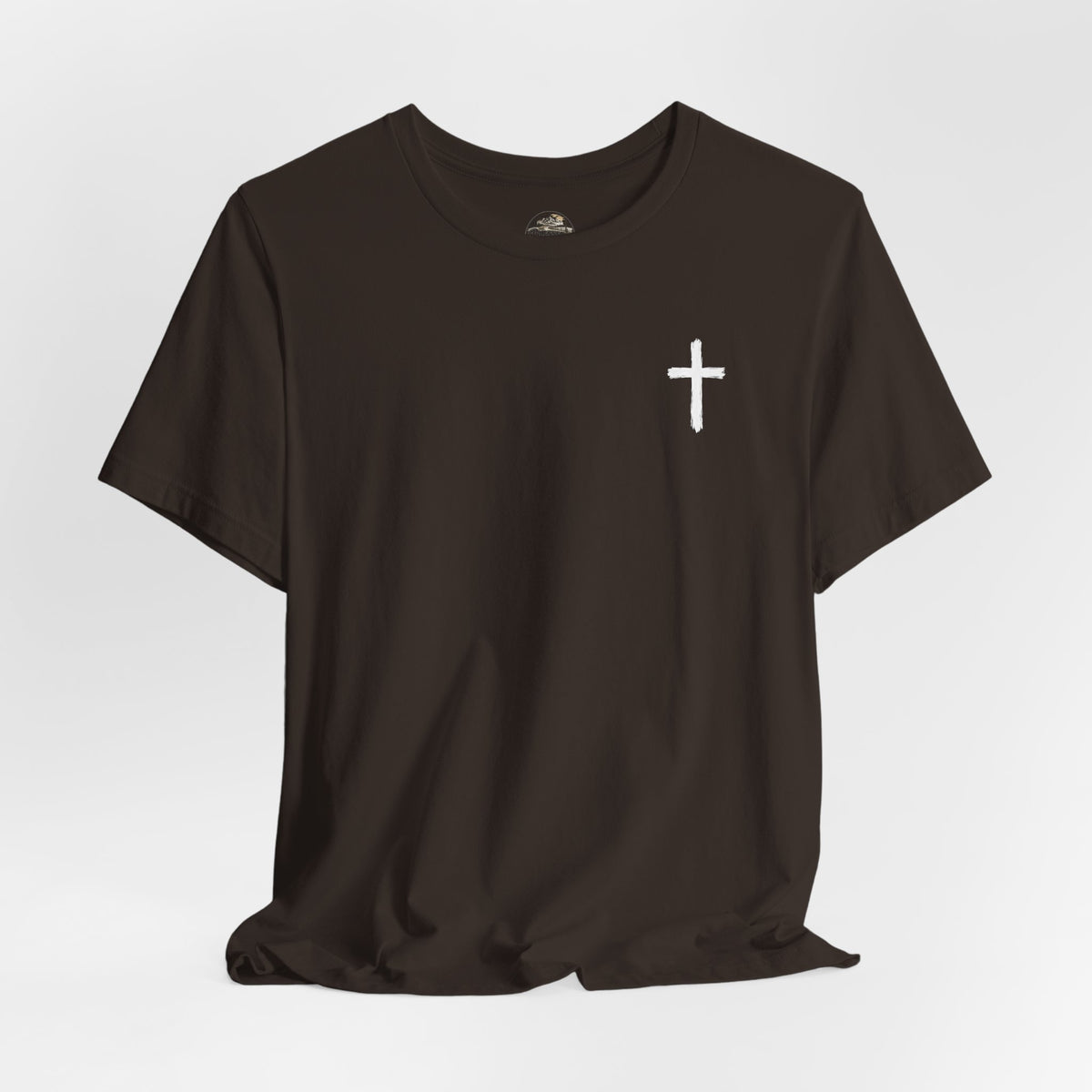 Faith Cross T-Shirt — "When You Can't See the Way, Trust the One Who Is the Way" Christian Tee