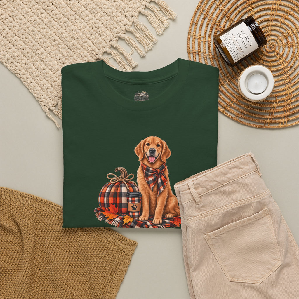 Golden Retriever Fall Tee