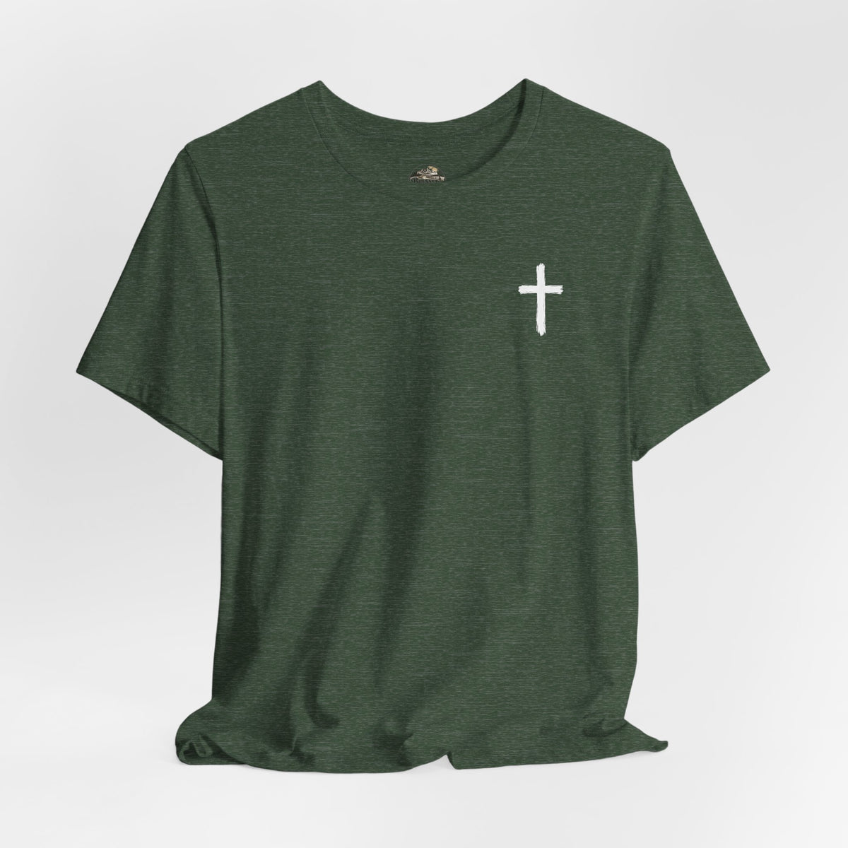 Faith Cross T-Shirt — "When You Can't See the Way, Trust the One Who Is the Way" Christian Tee