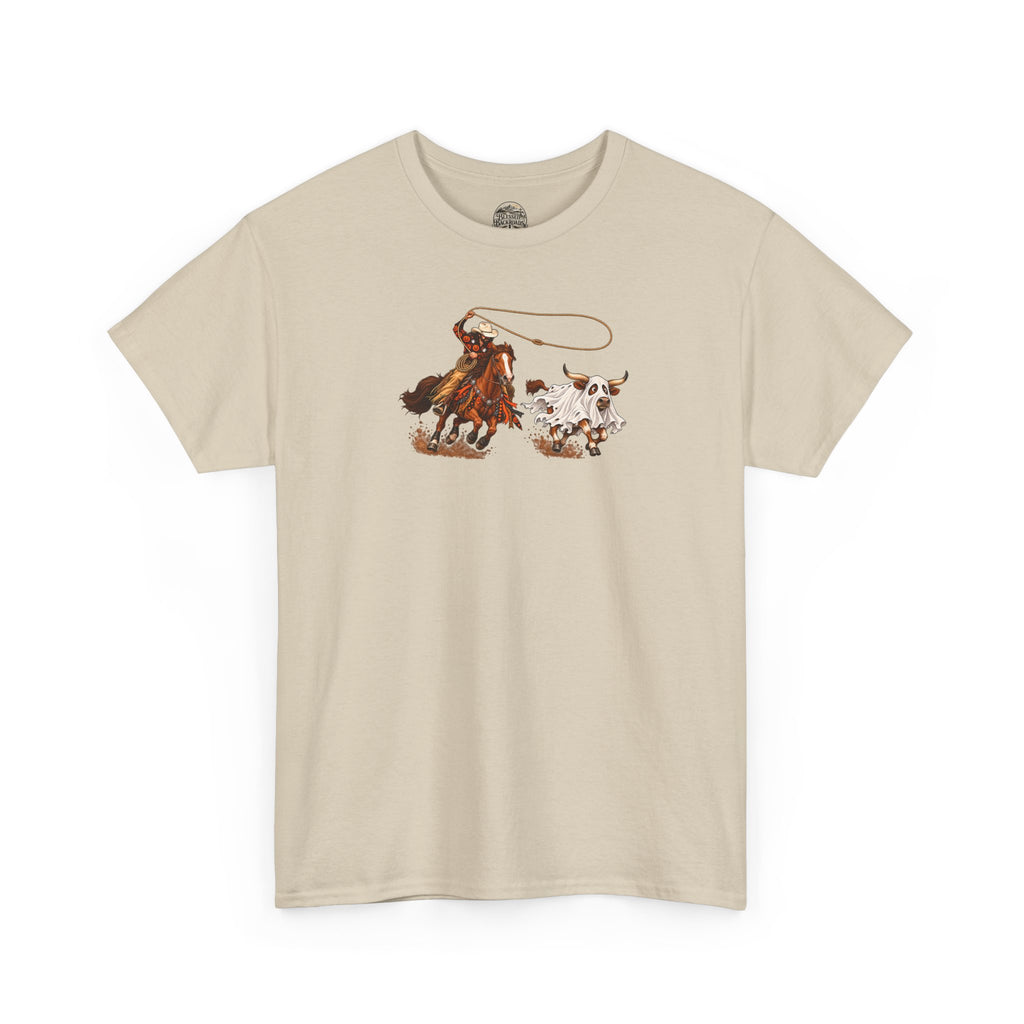 Halloween Steer and Cowboy Tee