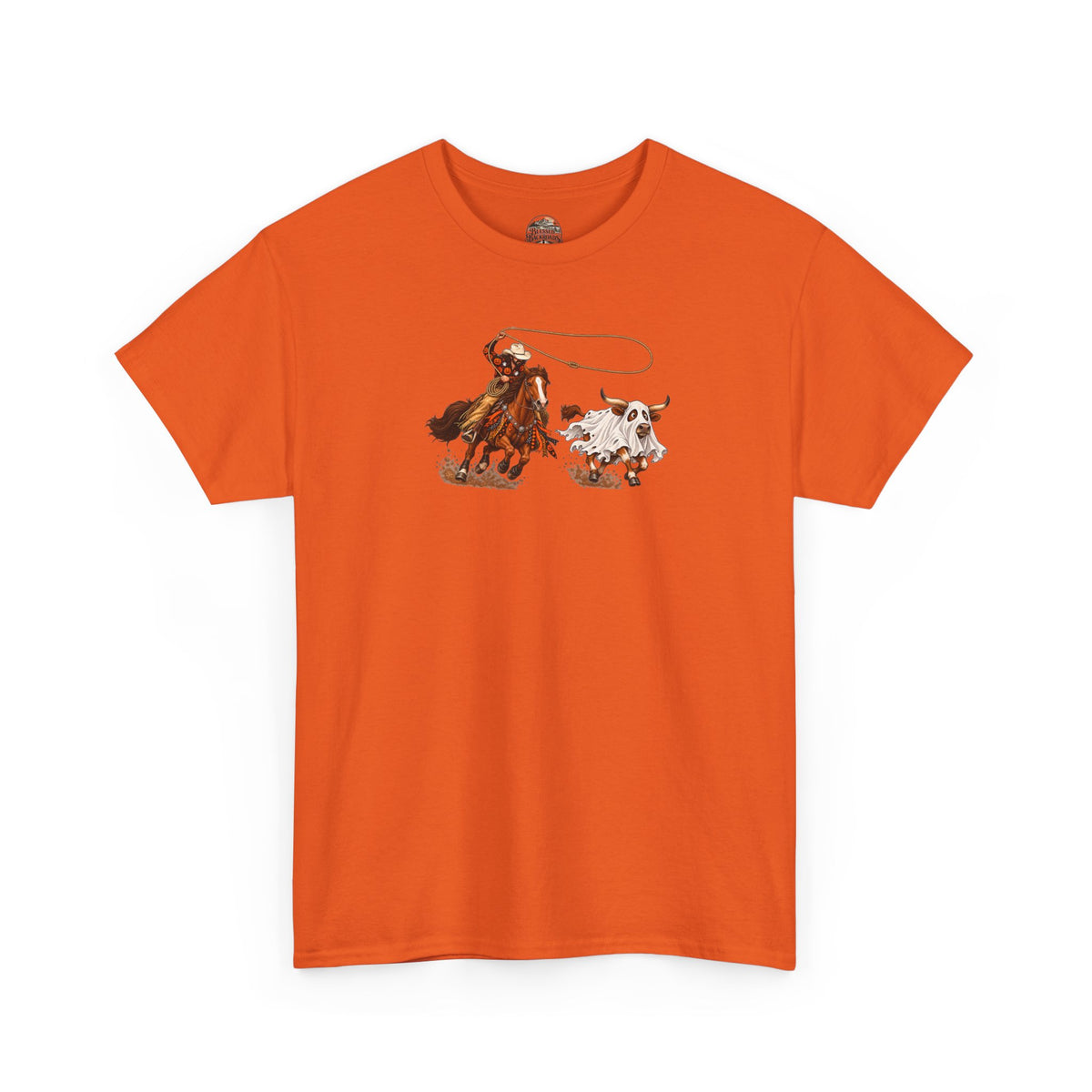 Halloween Steer and Cowboy Tee